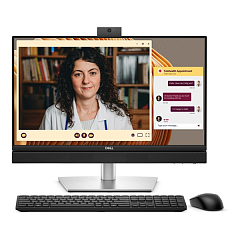 Моноблок Dell Pro 24 All-in-One 35W 23,8" FullHD NT,Core i5-14500T,16GB DDR5,512GB SSD,Intel UHD Graphics, Height Adjustable Stand,FHD Webcam, Wi-Fi,BT, Wireless Kb(ENG) & Mouse, Linux Ubuntu, 2YW