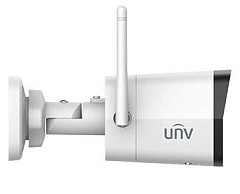 Камера Uniview Видеокамера IP цилиндрическая, 1/2.9" 2 Мп КМОП @ 30 к/с, ИК-подсветка до 30м., 0.01 Лк @F2.0, объектив 2.8 мм, DWDR, 2D/3D DNR, Ultra 265, H.265, H.264, MJPEG, 2 потока, встроенный микрофон