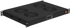 Модуль вентиляторный NTSS (NTSS-FAN4/19T-BL) 4 вент. черный (упак.:1шт)