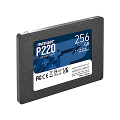 Твердотельный накопитель Patriot SSD P220 256GB SATA3 2.5" R550/W490 TBW 120TB 3D NAND