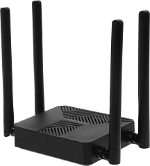 Роутер беспроводной Mercusys MR62X AX1500 10/100/1000BASE-TX черный