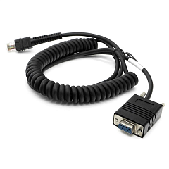 Кабель интерфейсный Zebra ASSY: DS3600 EVM/DCS, CABLE, RS232: DB9 FEMALE CONNECTOR, 9FT (2.8M) COILED, POWER PIN 9, -30C