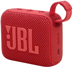 JBL Портативная колонка GO 4, красный