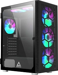 Корпус Montech X3 Glass черный без БП ATX 3x140mm 2xUSB2.0 1xUSB3.0 audio bott PSU