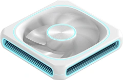 Вентилятор для корпуса Formula Air Fusion 1 ARGB 120х120x28 белый 4-pin 29.93дБ (AIR FUSION 1 WH) Ret