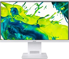 Моноблок Acer Aspire S24B-GMTL-U 23.8" Full HD Core Ultra 7 155U (1.7) 16Gb SSD512Gb Graphics Eshell GbitEth WiFi BT 90W клавиатура мышь Cam белый 1920x1080
