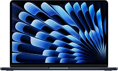 Ноутбук Apple MacBook Air A3240 M4 10 core 16Gb SSD256Gb/8 core GPU 13.6" Liquid Retina (2560x1664) macOS midnight WiFi BT Cam (MW123LL/A)
