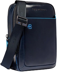 Сумка кросс-боди мужская Piquadro Blue Square CA6811B2/BLU2 синяя натур.кожа