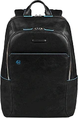 Рюкзак Piquadro Blue Square CA3214B2/N черный натур.кожа