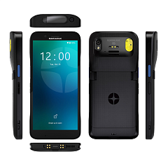 Терминал сбора данных Datalogic Memor 12 Full Touch PDA, NA+ROW, Wi-Fi6E, 6GB/64GB, 2D SR Imager w/Green Spot, Android v13 w/GMS, Black Color (includes battery)
