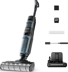 Пылесос моющий/ Пылесос моющий Tefal X-Clean 5 GF5555F0 200Вт серый/черный