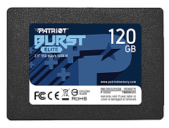 Твердотельный накопитель Patriot SSD BURST ELITE 120GB SATA3 2.5" R450/W320 TBW 50TB 3D NAND