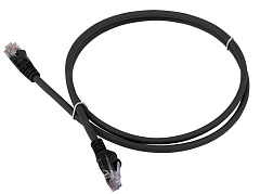 Патч-корд LANMASTER LSZH UTP кат.6, 5.0 м, черный