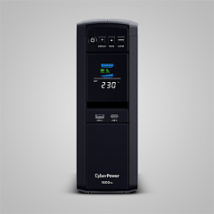 Источник бесперебойного питания Cyberpower CP1600EPFCLCD Line-Interactive 1600VA/1000W USB/RS-232/RJ11/45 (6 EURO)(rep. CP1500EPFCLCD)