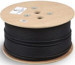 Кабель информационный Cabeus SFTP-4P-Cat.5e-SOLID-OUT-LSZH-UV кат.5E SF/UTP 4 пары LSZH универсальный 305м черный