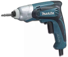 Дрель-шуруповерт Makita TD0100 230Вт патрон:шестигр.1/4"