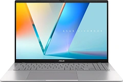 Ноутбук Asus VivoBook S16 S3607VA-RP105 Core 5 210H 16Gb SSD512Gb Intel Graphics 16" IPS WUXGA (1920x1200) без ОС silver WiFi BT Cam (90NB1671-M007R0)