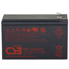 АКБ CSB Аккумуляторная батарея для ИБП (10-12 лет) (12V/9Ah)