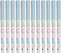 Ручка гелев. Deli MiYou EG15-BL ассорти d=0.5мм син. черн.
