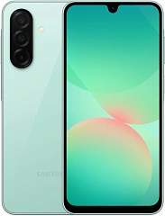 Смартфон Samsung SM-A266B Galaxy A26 5G 128Gb 6Gb мятный моноблок 3G 4G 2Sim 6.7" 1080x2340 Android 15 50Mpix 802.11 a/b/g/n/ac NFC GPS GSM900/1800 GSM1900 Protect microSD max2048Gb