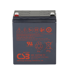 АКБ CSB Аккумуляторная батарея для ИБП (12V/5.25Ah)