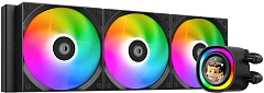 Система водяного охлаждения ID-Cooling FX360 LCD ARGB Soc-AM5/AM4/1200/1700/1851 черный 4-pin 27.2dB Al LCD 350W Ret