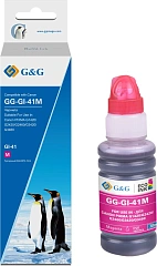 Чернила G&G GG-GI-41M пурпурный 70мл для Canon PIXMA G1420/G2420/G2460/G3420/G3460