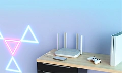 Маршрутизатор (Keenetic) Netcraze Ultra (NC-1812) Мультигигабитный интернет-центр с Mesh Wi-Fi 7 BE7200, Smart-коммутатором 1×10G, 1×2.5G и 4×1G, многофункциональными портами USB 3.2 и 2.0