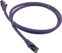 Патч-корд Lanmaster LAN-PC45/S6A-2.0-VI FTP RJ-45 вил.-вилка RJ-45 кат.6A 2м фиолетовый LSZH