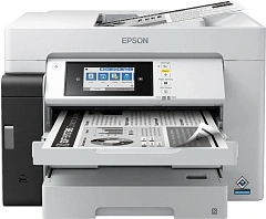 МФУ струйный Epson M15180 (C11CJ41408/407/406) A3+ Duplex WiFi черный