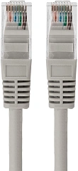 Патч-корд Rexant 18-8004 UTP RJ-45 вил.-вилка RJ-45 кат.5E 1.5м серый LSZH