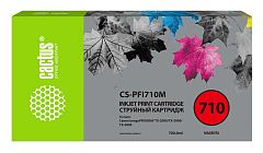 Картридж струйный Cactus CS-PFI710M PFI-710M пурп.пигм. (700мл) для Canon imagePROGRAF TX-2000/TX-3000/TX-4000