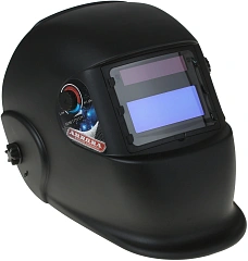 Маска сварщика Aurora A998F (9-13DIN) филь.:хамел. кл.:1/2/1/1 см.экр.95x36мм черный (11258)