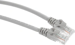 Патч-корд NTSS NTSS-PC-UTP-RJ45-6-3.0-LSZH-GY UTP RJ-45 вил.-вилка RJ-45 кат.6 3м серый LSZH 24AWG