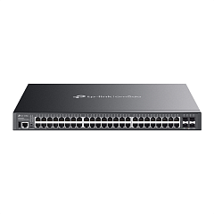 Коммутатор TP-Link SG5452XMPP, Omada 48-Port Gigabit Stackable Lite L3 Managed PoE++ Switch with 4 10G Slots
