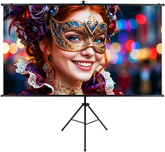 Экран на треноге Lumien 84" 110x190см Sky Cinema LSС-100101 16:9 напольный натяжной черный