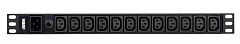 Панель рспределения питания ATEN PE0212 1U 16A 12Port Basic PDU