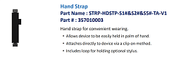 Ремешок на руку Bluebird ASSY: S10/S20 ((STPR-HDSTP-S1#&S2#&S5#-TA-V1) Handstraps