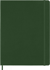 Блокнот Moleskine CLASSIC QP091K15 XLarge 190х250мм 192стр. клетка твердая обложка зеленый