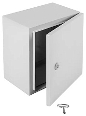 Шкаф электротехнический Elbox EMW-400.300.210-1-IP66 потол.пан. пан.основ. монтаж.пан. одноствор. настенный 400мм 300мм 210мм 195мм IP66 несъемн.бок.пан. 50кг серый сталь нержавеющая уличный всепогодный