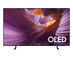 Телевизор Samsung OLED TV QE65S85FAEXRU, 65', OLED, 4K 3840x2160, 120Hz, Tizen Smart TV, 20W, Tuner (DVB-T2/C/S2, PAL,SECAM), HDMI, USB, CI+, Wi-Fi, BT, LAN, VESA 300x200, class A+, Graphite Black
