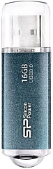 Флеш Диск Silicon Power 16Gb Marvel M01 SP016GBUF3M01V1B USB3.0 синий