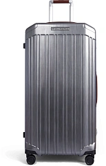 Чемодан Piquadro PQ-LM BV5213PQLM/NCU 42x37x80см 102л. 5.6кг. поликарбонат/натур.кожа серебристый