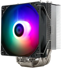 Устройство охлаждения(кулер) Thermalright Burst Assassin 120 ARGB Soc-AM5/AM4/1200/1700/1851 серебристый/черный 4-pin 25.6dB Al+Cu 510gr Ret (BA120-ARGB)