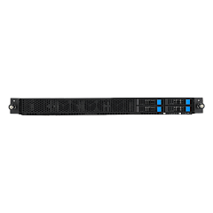 Серверная платформа ASUS RS501A-E12-RS4U, 1U, 1x SP5 LGA6096 (450W), 24x DDR5 6400 4800, 4x 2.5'' hsb SATA SAS* NVMe, 2 x M.2 PCIe SATA up to 22110, 3x PCIe x16* + 1x OCP3.0, 2x 1GbE Intel I350 LAN, PSU 1+1 1600W