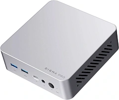 Неттоп Digma Pro Minimax X5 i5 13420H (2.1) 16Gb SSD512Gb UHDG Windows 11 Pro GbitEth WiFi BT 100W серебристый (DPP5-ADXW07)