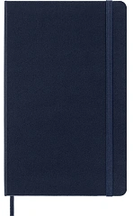 Блокнот Moleskine CLASSIC QP060B20 Large 130х210мм 240стр. линейка твердая обложка синий сапфир