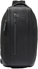 Рюкзак слинг Piquadro Urban CA6801UB00/N черный натур.кожа
