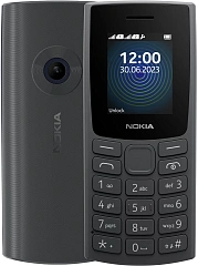 Мобильный телефон Nokia TA-1567 110 DS 0.048 черный моноблок 2Sim 1.8" 240x320 Series 30+ 0.3Mpix GSM900/1800 Protect MP3 FM microSD max32Gb