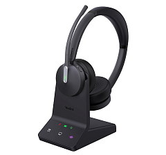 Гарнитура YEALINK WH64 Dual UC Дуо, Беспроводная, HD звук, 160м DECT, Bluetooth, Шумоподав